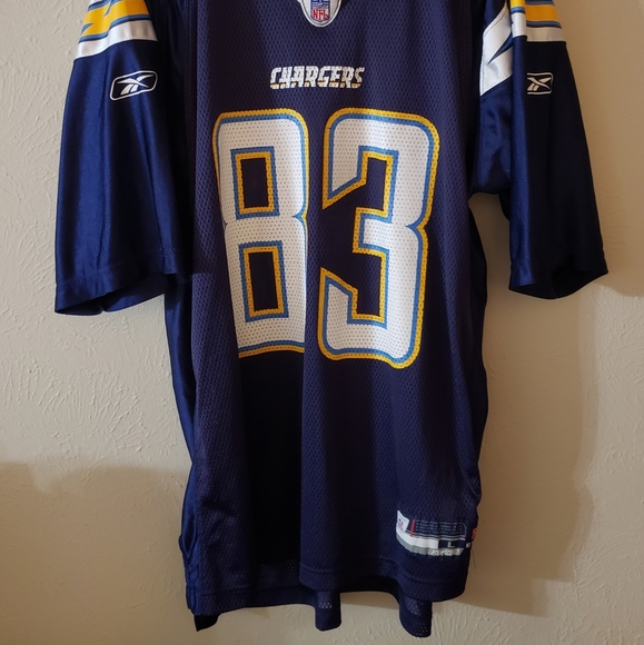 NFL Los Angeles/San Diego Chargers Vincent Jackson#83 Jersey Brand Reebok Size L - Picture 4 of 4